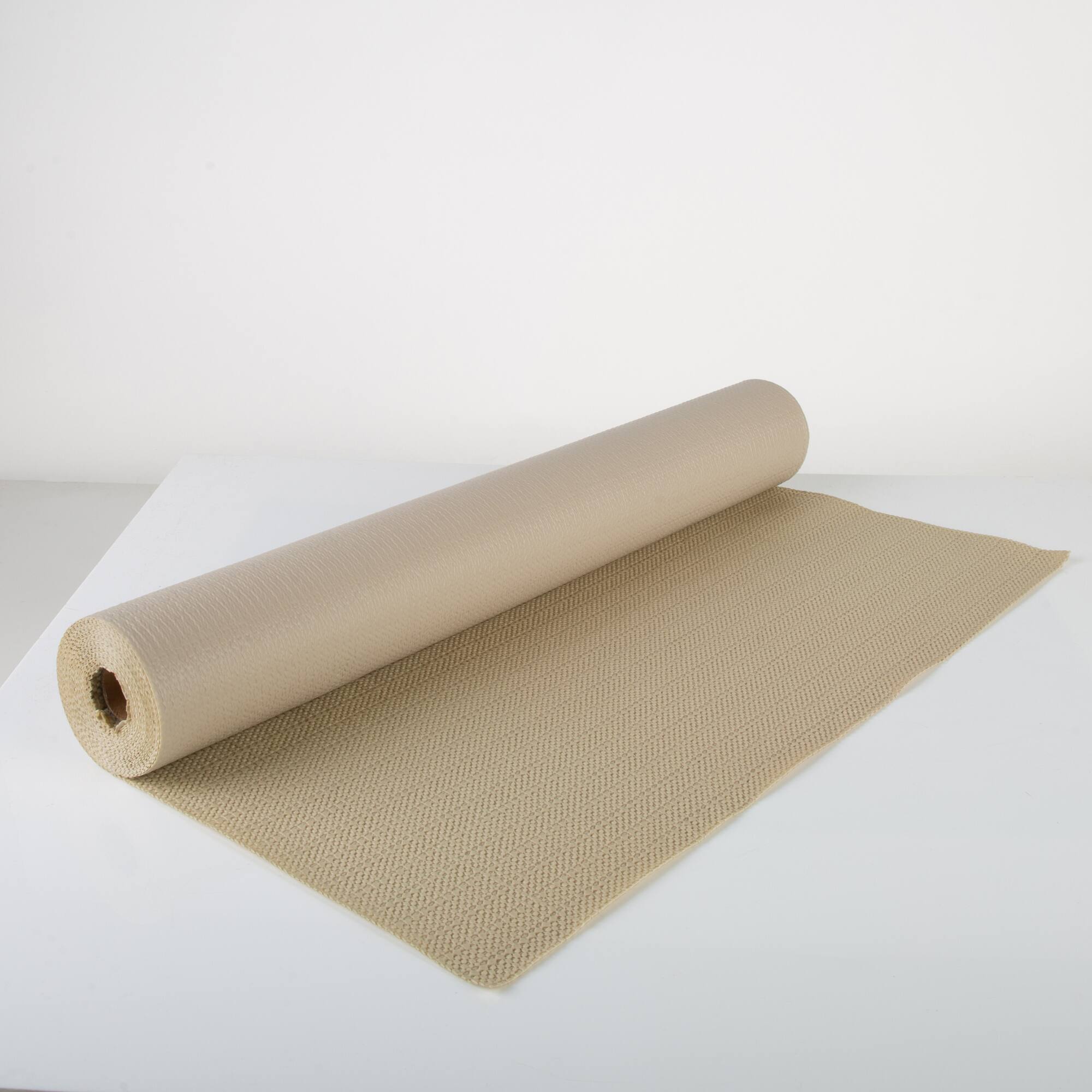Simplify 17.5ft. Taupe Smooth Surface Shelf Liner